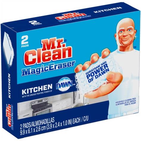 Removing scuffs and marks with ease: Mr Clean Magic Eraser